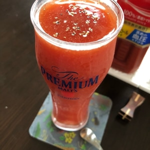 カクテル「レッドアイ」♪ビール×トマトジュース